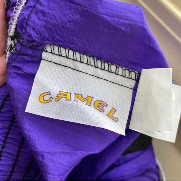 VINTAGE CAMEL SMOKIN’ JOE’S RACING TWO PIECE TRACK SUIT - Picture 15 of 16